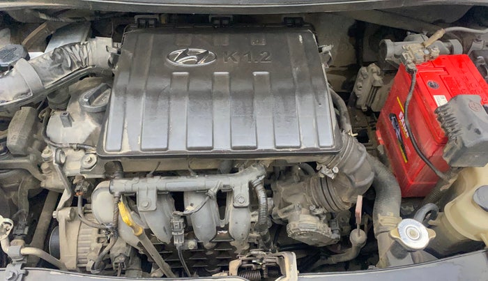 2017 Hyundai Grand i10 SPORTZ (O) AT 1.2 KAPPA VTVT, Petrol, Automatic, 77,325 km, Engine View