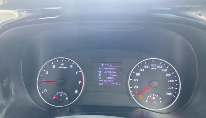 2021 KIA SELTOS HTX 1.5 PETROL, Petrol, Manual, 37,381 km, Odometer Image