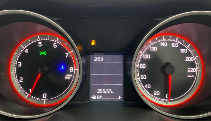 2018 Maruti Swift VXI, Petrol, Manual, 36,562 km, Odometer Image