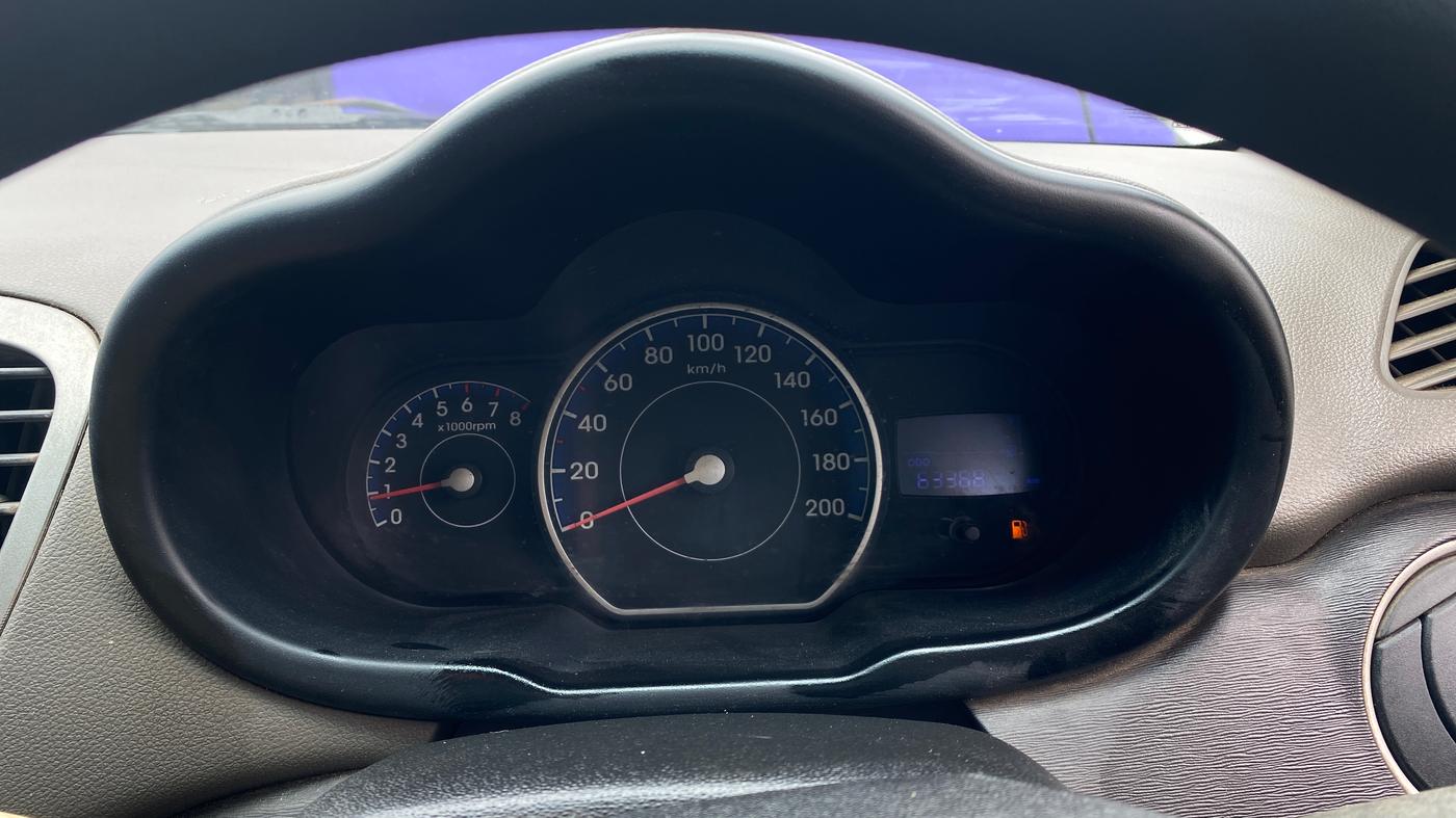 2014 Hyundai i10 MAGNA 1.1, Petrol, Manual, 63,382 km, Odometer Image