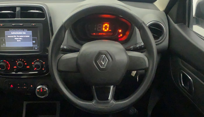 2019 Renault Kwid RXT 1.0 AMT (O), Petrol, Automatic, 33,843 km, Steering Wheel Close Up