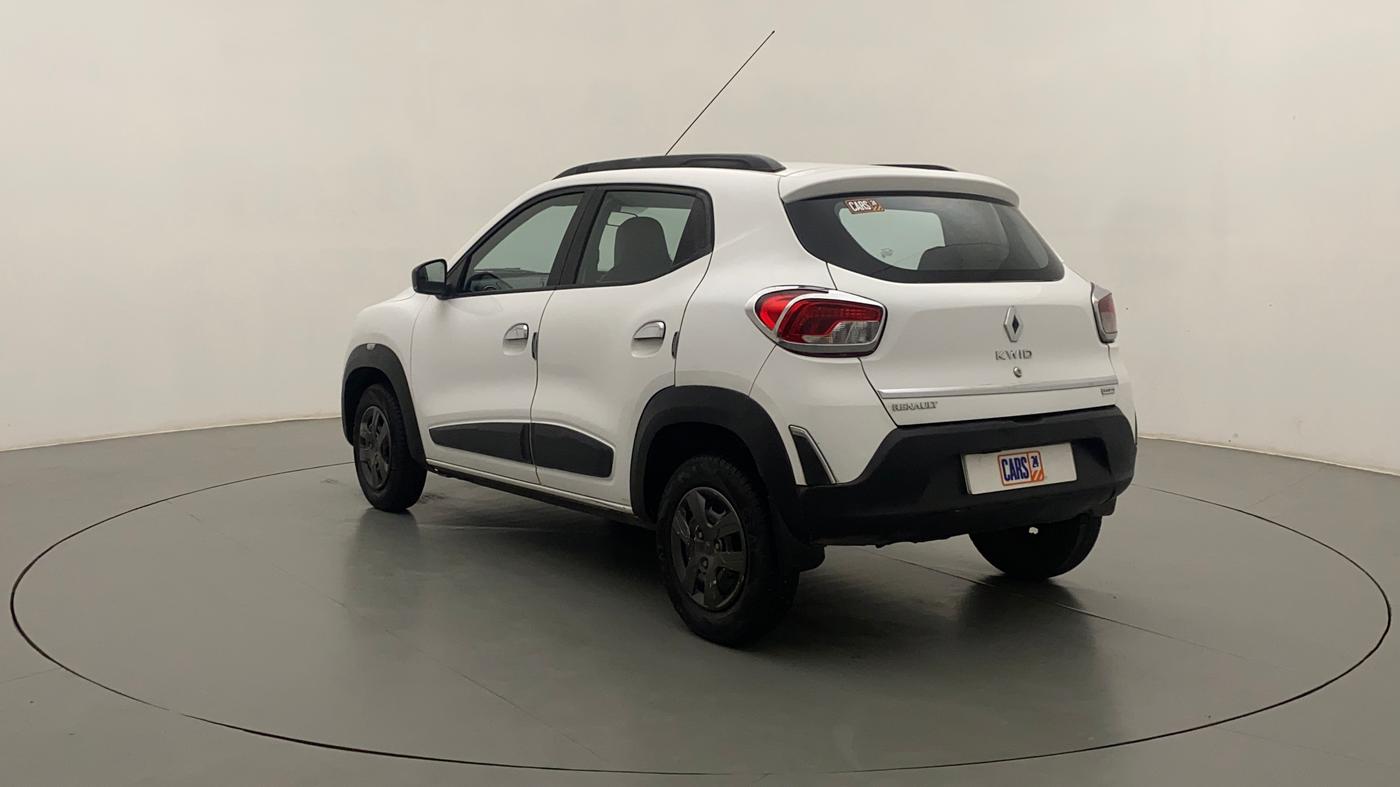2019 Renault Kwid RXT 1.0 AMT (O), Petrol, Automatic, 33,843 km, Left Back Diagonal