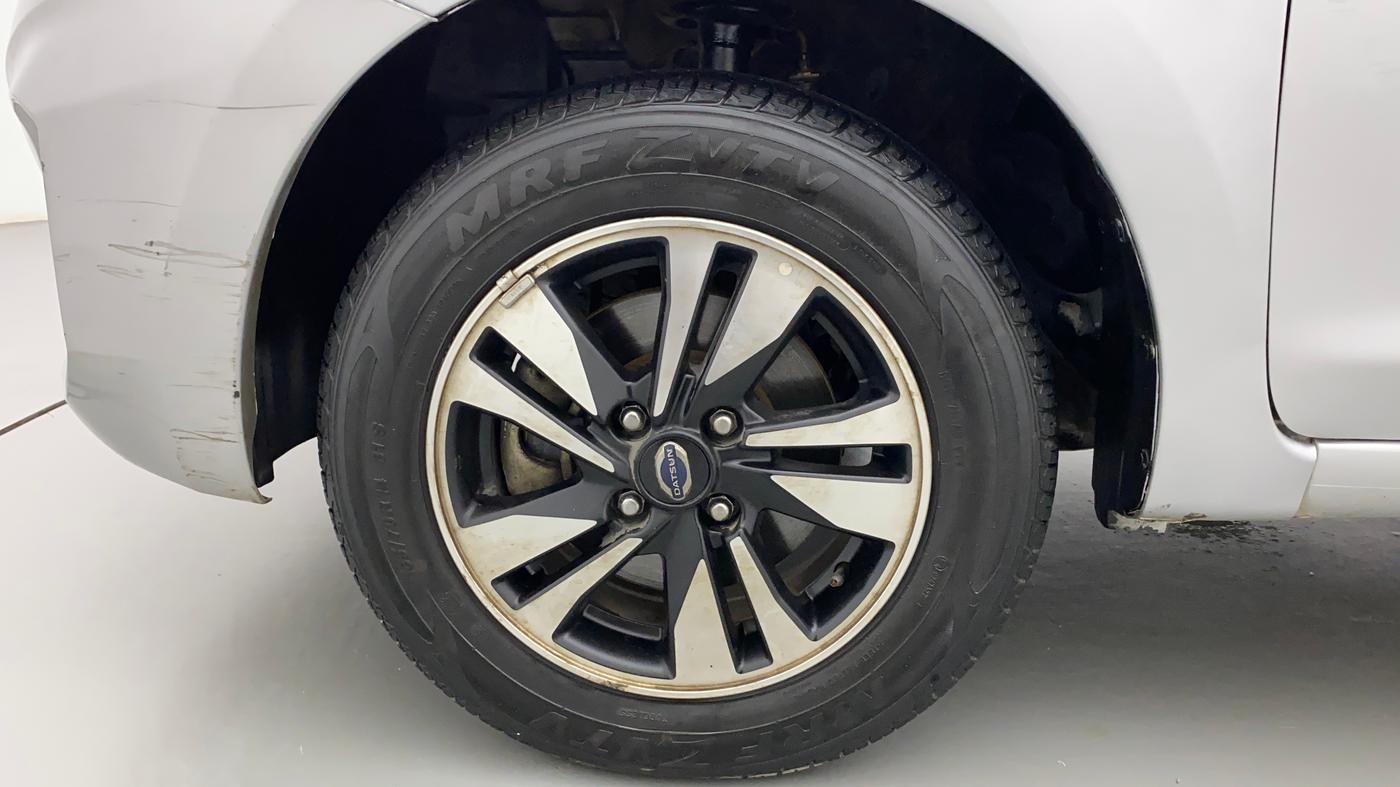 2018 Datsun Go Plus T (O), Petrol, Manual, 41,122 km, Left Front Wheel