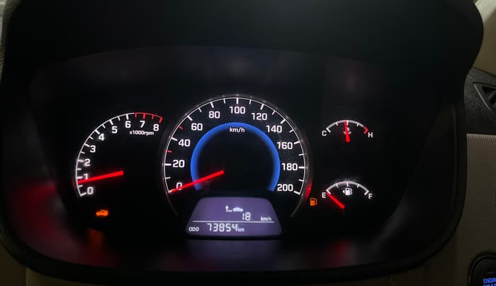 2014 Hyundai Grand i10 SPORTZ 1.2 KAPPA VTVT, Petrol, Manual, 73,809 km, Odometer Image