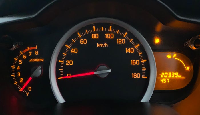 2018 Maruti Celerio ZXI, Petrol, Manual, 20,398 km, Odometer Image
