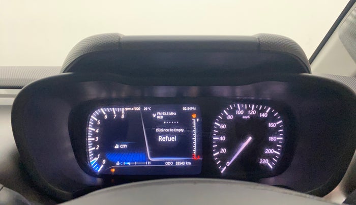 2020 Tata ALTROZ XZ PETROL, Petrol, Manual, 33,536 km, Odometer Image