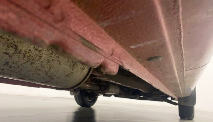 2011 Hyundai Santro Xing GL PLUS, Petrol, Manual, 17,053 km, Right Side Underbody