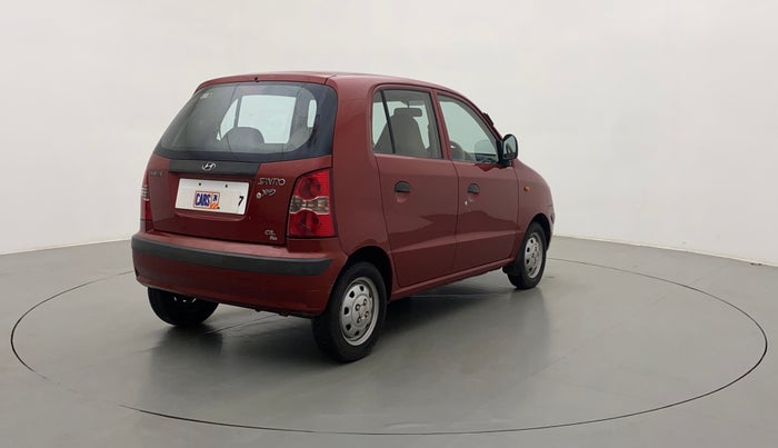 2011 Hyundai Santro Xing GL PLUS, Petrol, Manual, 17,053 km, Right Back Diagonal
