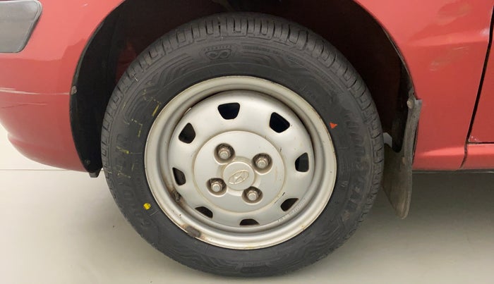 2011 Hyundai Santro Xing GL PLUS, Petrol, Manual, 17,053 km, Left Front Wheel