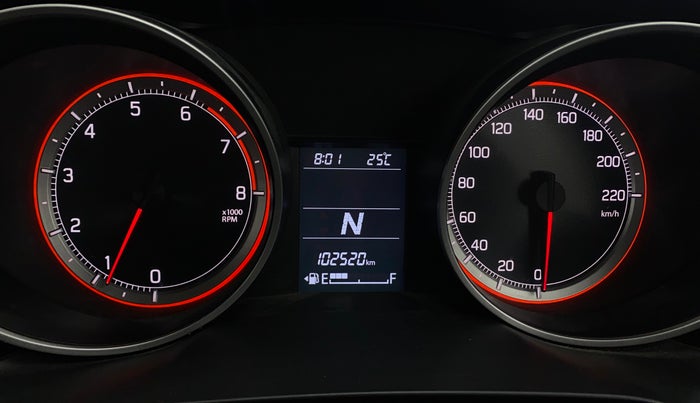 2019 Maruti Swift VXI AMT, Petrol, Automatic, 1,02,517 km, Odometer Image