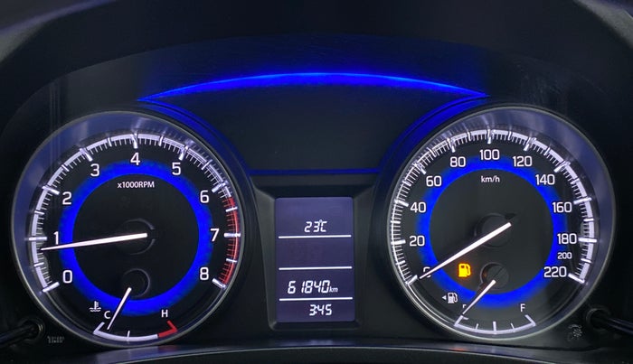 2018 Maruti Baleno DELTA 1.2 K12, Petrol, Manual, 61,871 km, Odometer Image
