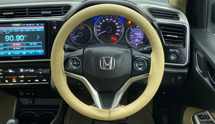 2017 Honda City 1.5L I-VTEC VX, Petrol, Manual, 40,586 km, Steering Wheel Close Up