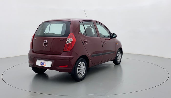 2014 Hyundai i10 SPORTZ 1.1 IRDE2, Petrol, Manual, 47,255 km, Right Back Diagonal