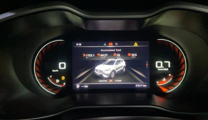 2022 MG ASTOR SHARP EX 1.5 MT, Petrol, Manual, 31,601 km, Odometer Image