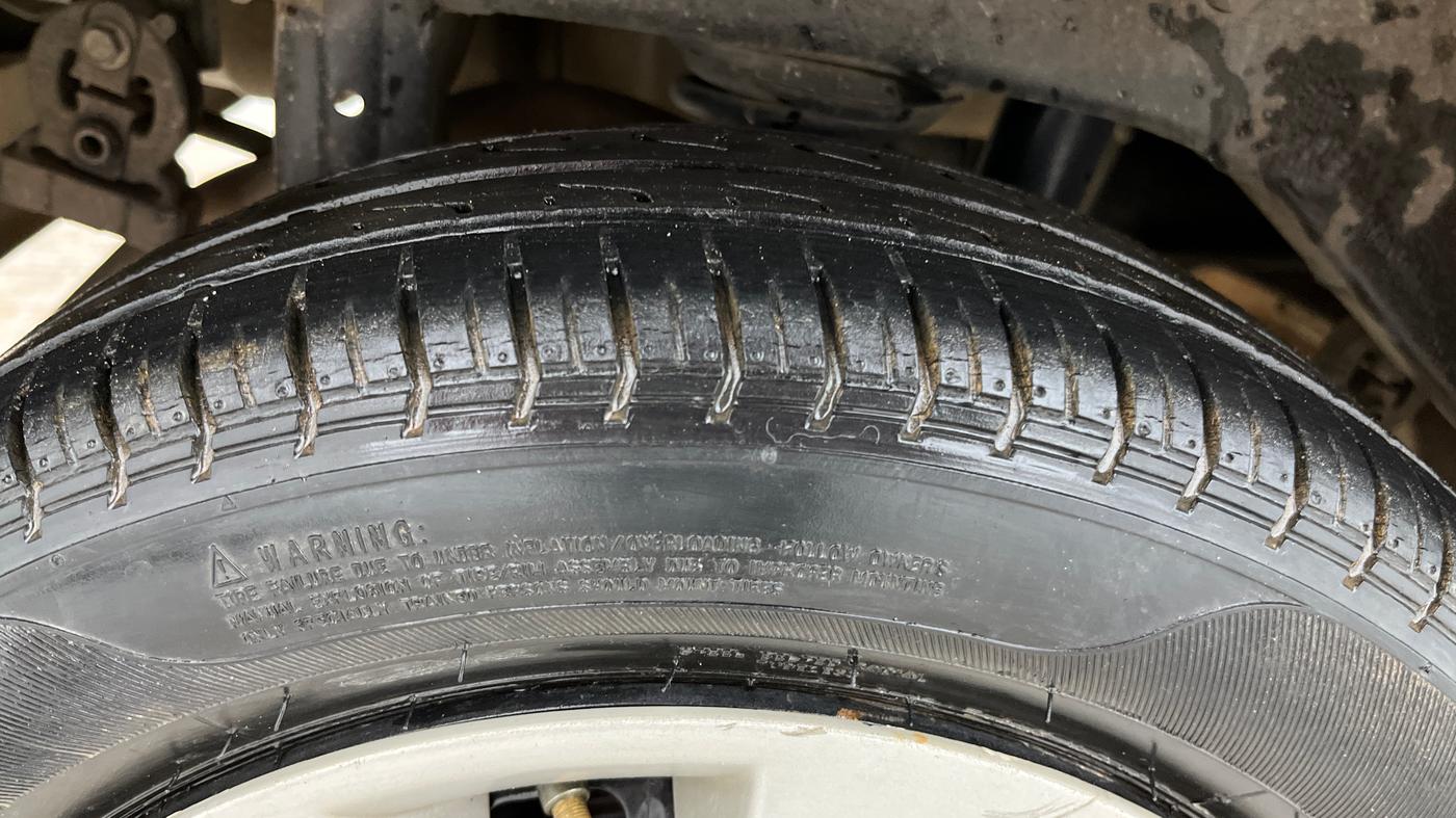 2016 Maruti Alto K10 VXI, Petrol, Manual, 78,953 km, Right Rear Tyre Tread