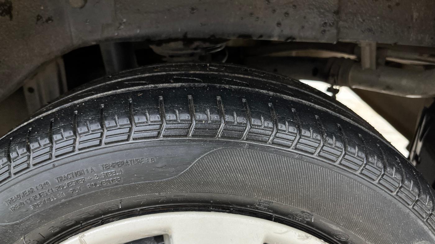 2016 Maruti Alto K10 VXI, Petrol, Manual, 78,953 km, Left Rear Tyre Tread