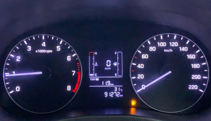 2017 Hyundai Creta E PLUS 1.6 PETROL, Petrol, Manual, 91,272 km, Odometer Image