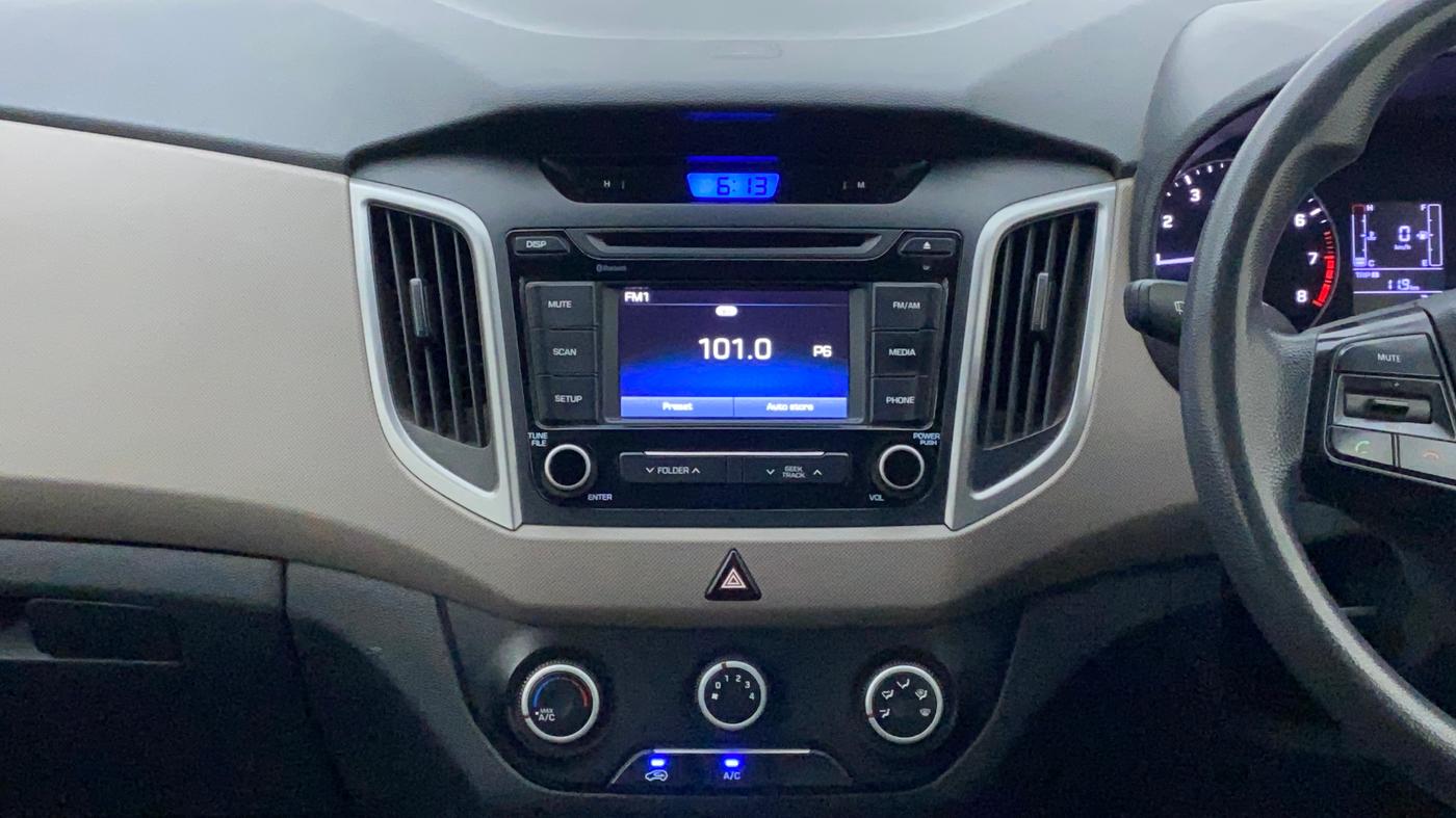 2017 Hyundai Creta E PLUS 1.6 PETROL, Petrol, Manual, 91,272 km, Air Conditioner
