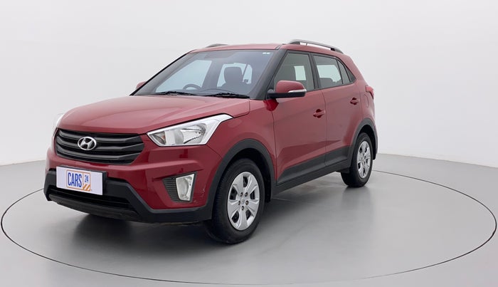 2017 Hyundai Creta E PLUS 1.6 PETROL, Petrol, Manual, 91,272 km, Left Front Diagonal