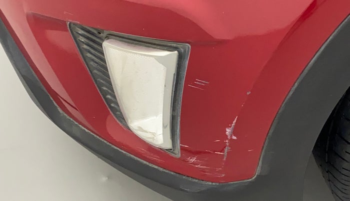 2017 Hyundai Creta E PLUS 1.6 PETROL, Petrol, Manual, 91,272 km, Front bumper - Minor scratches