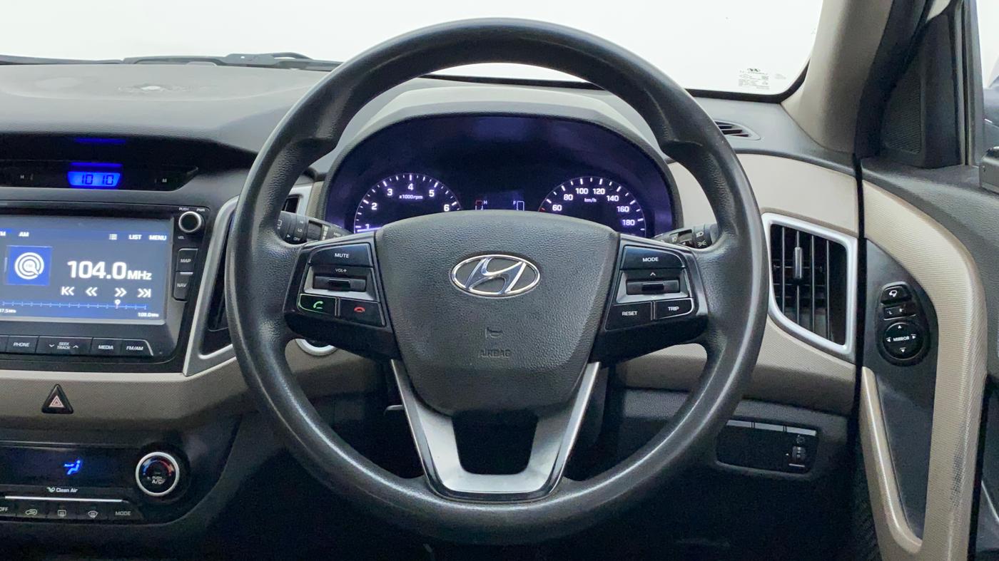 2016 Hyundai Creta SX PLUS 1.6 PETROL, Petrol, Manual, 91,641 km, Steering Wheel Close Up