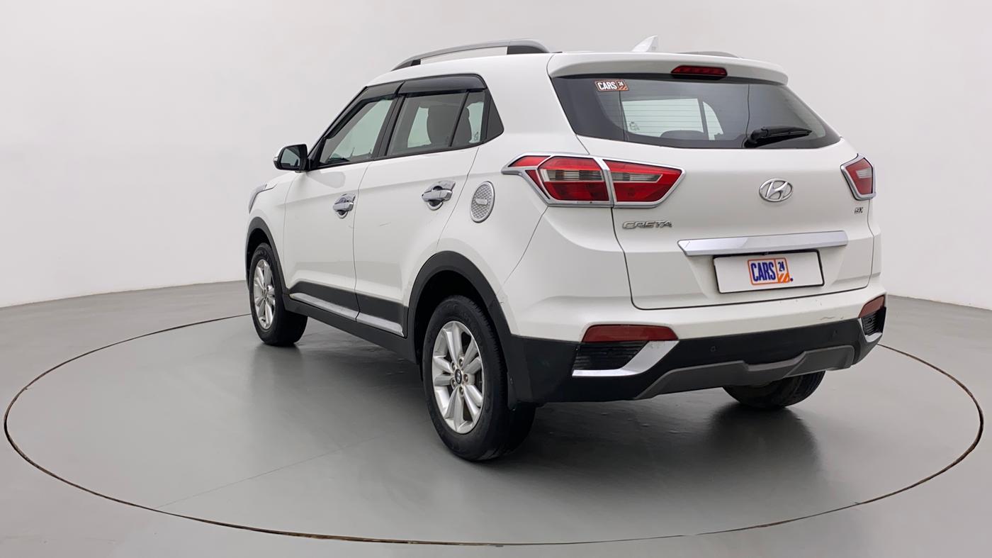 2016 Hyundai Creta SX PLUS 1.6 PETROL, Petrol, Manual, 91,641 km, Left Back Diagonal