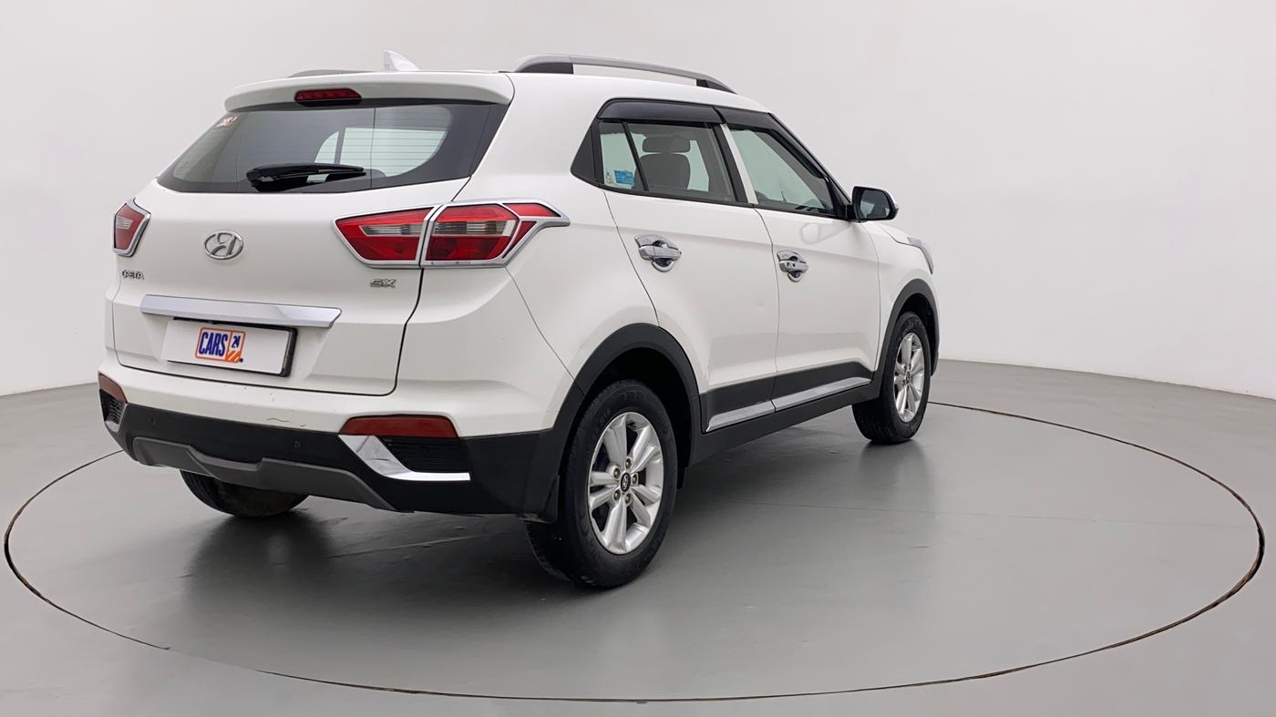 2016 Hyundai Creta SX PLUS 1.6 PETROL, Petrol, Manual, 91,641 km, Right Back Diagonal