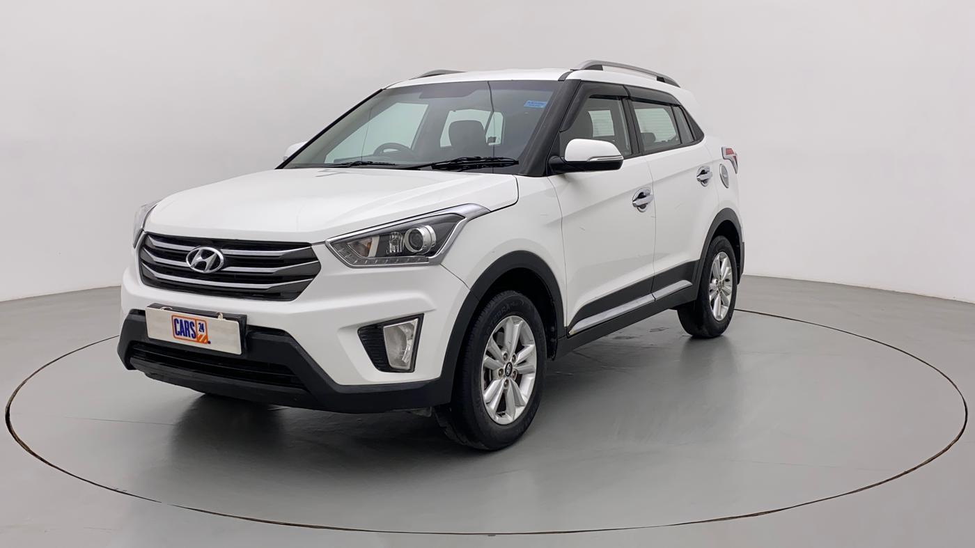 2016 Hyundai Creta SX PLUS 1.6 PETROL, Petrol, Manual, 91,641 km, Left Front Diagonal