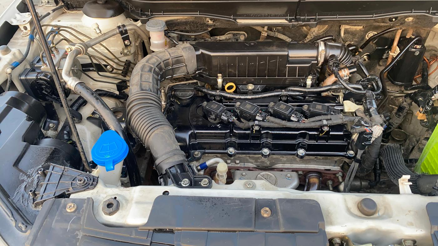 2022 Maruti Vitara Brezza LXI, Petrol, Manual, 56,159 km, Engine View - Right