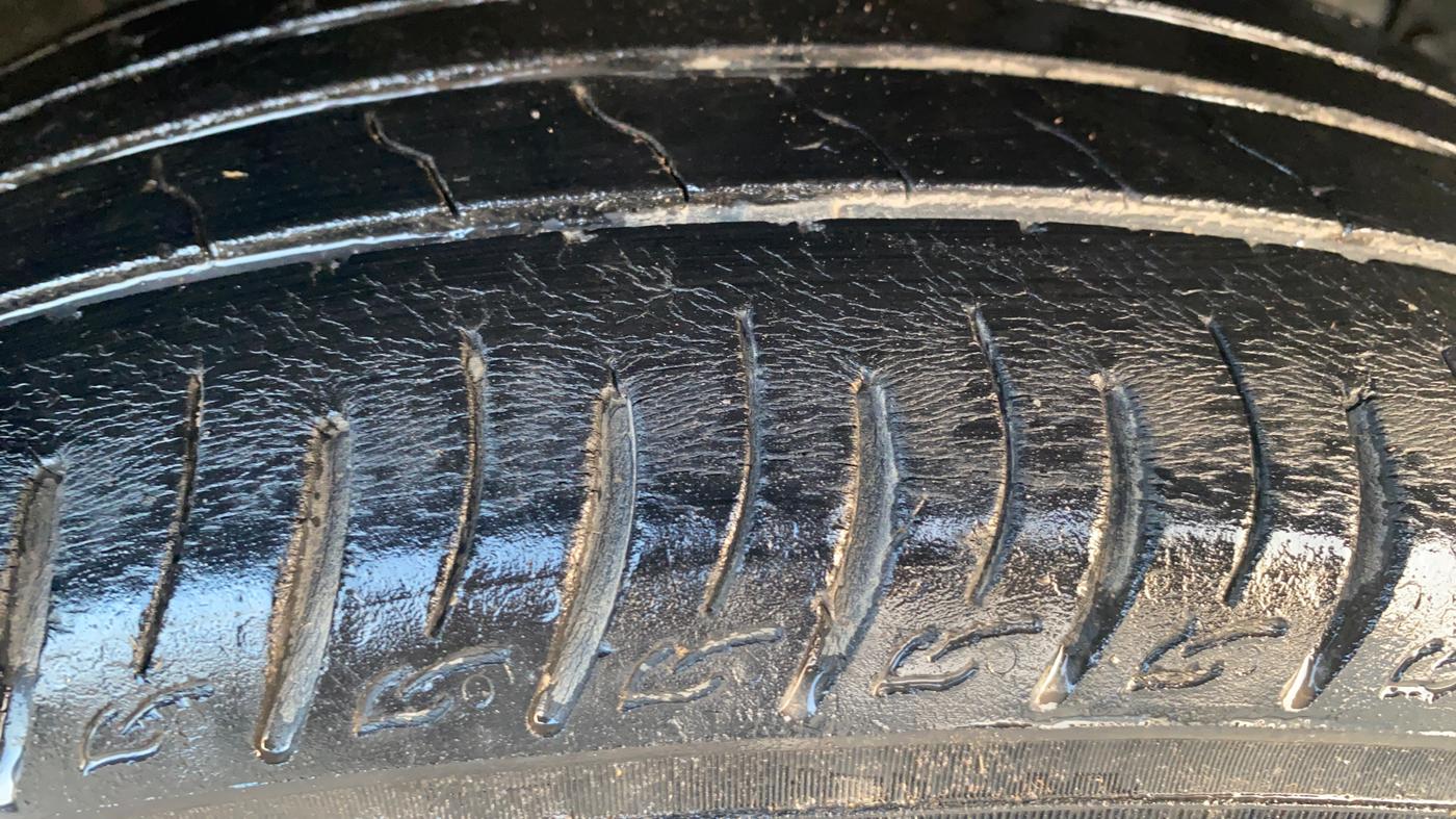 2022 Maruti Vitara Brezza LXI, Petrol, Manual, 56,159 km, Right Front Tyre Tread