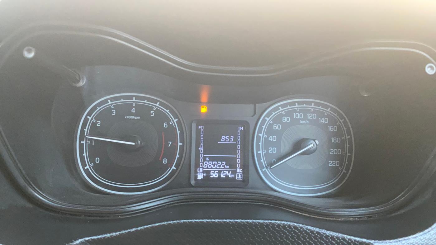 2022 Maruti Vitara Brezza LXI, Petrol, Manual, 56,159 km, Odometer Image