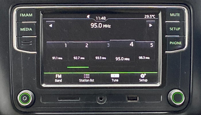 2016 Skoda Rapid 1.5 TDI AT STYLE PLUS, Diesel, Automatic, 55,239 km, Infotainment System
