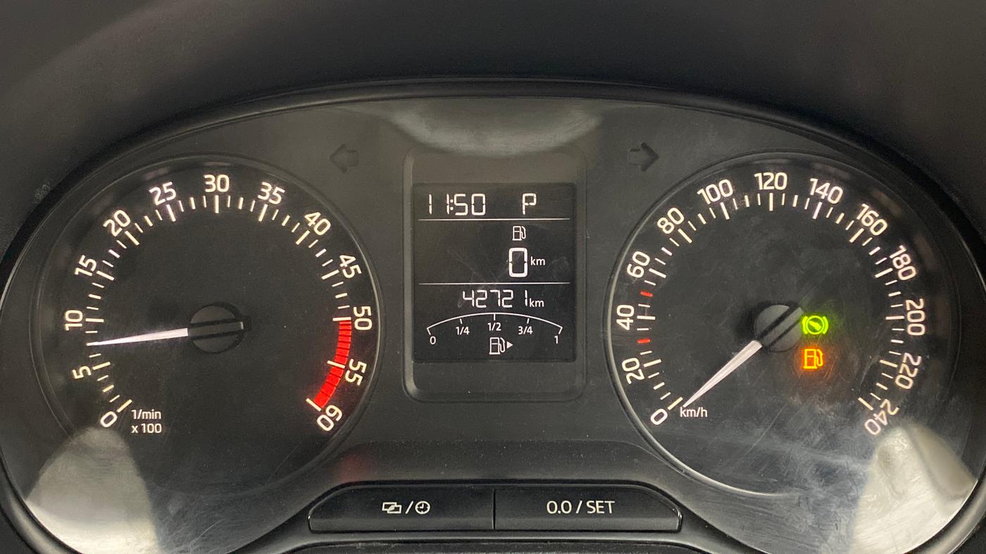 2016 Skoda Rapid 1.5 TDI AT STYLE PLUS, Diesel, Automatic, 55,239 km, Odometer Image