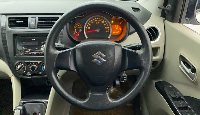 2015 Maruti Celerio VXI AMT, Petrol, Automatic, 38,985 km, Steering Wheel Close Up
