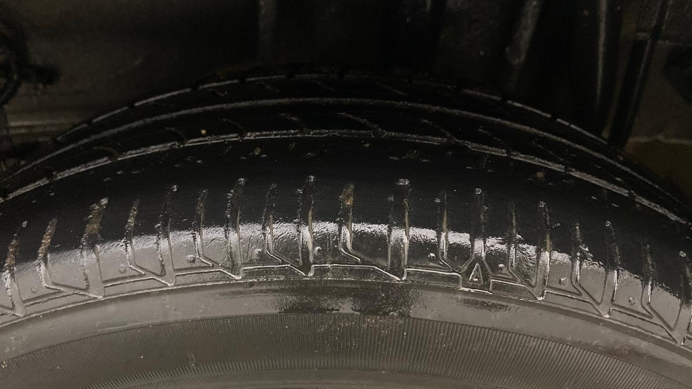 2022 Tata Tiago XTA PETROL, Petrol, Automatic, 47,883 km, Left Rear Tyre Tread