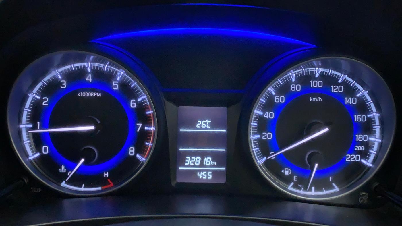 2017 Maruti Baleno DELTA PETROL 1.2, Petrol, Manual, 32,818 km, Odometer Image