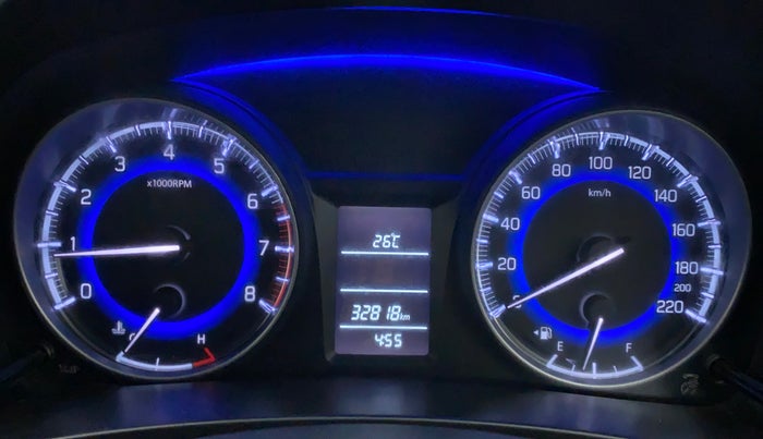 2017 Maruti Baleno DELTA PETROL 1.2, Petrol, Manual, 32,818 km, Odometer Image