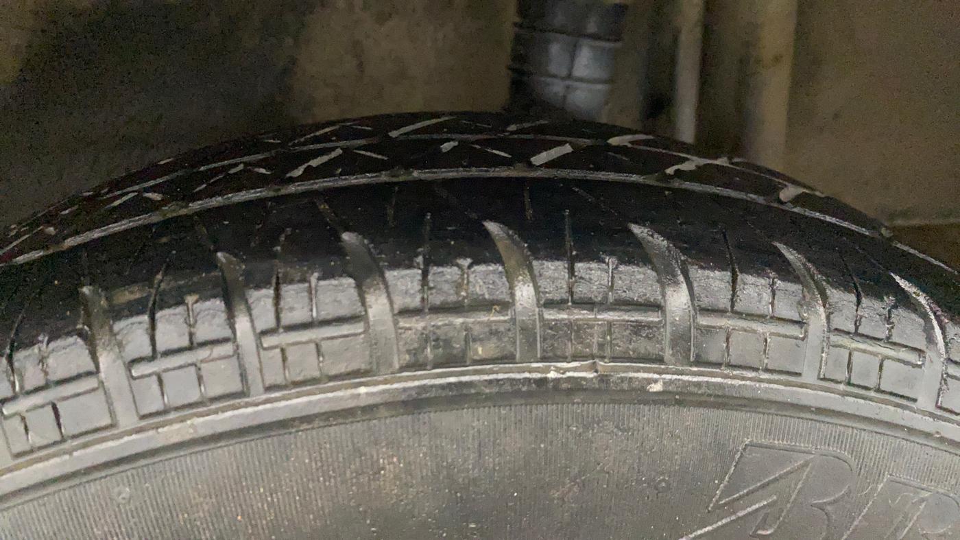 2019 Datsun Go T, Petrol, Manual, 70,185 km, Left Rear Tyre Tread