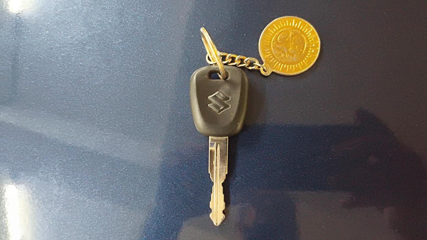 2022 Maruti S PRESSO VXI S-CNG, CNG, Manual, 27,008 km, Key Close Up