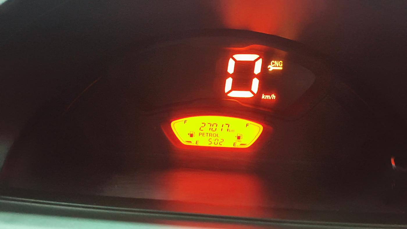 2022 Maruti S PRESSO VXI S-CNG, CNG, Manual, 27,008 km, Odometer Image