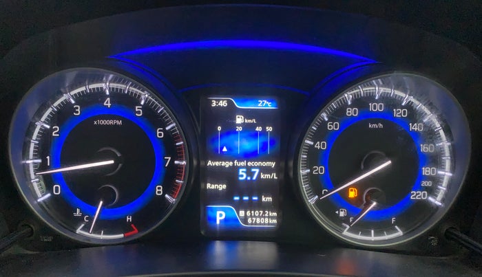 2018 Maruti Baleno ZETA CVT PETROL 1.2, CNG, Automatic, 67,798 km, Odometer Image