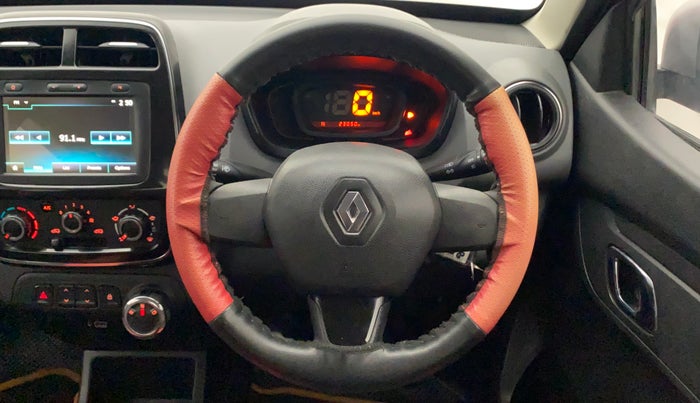 2019 Renault Kwid RXT 1.0 AMT (O), Petrol, Automatic, 23,201 km, Steering Wheel Close Up