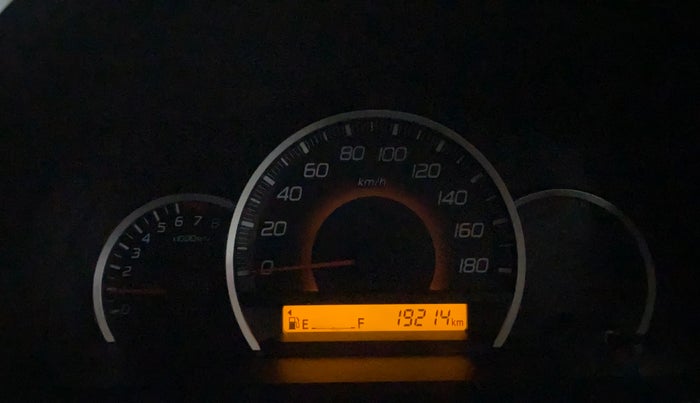 2014 Maruti Wagon R 1.0 VXI, Petrol, Manual, 19,205 km, Odometer Image