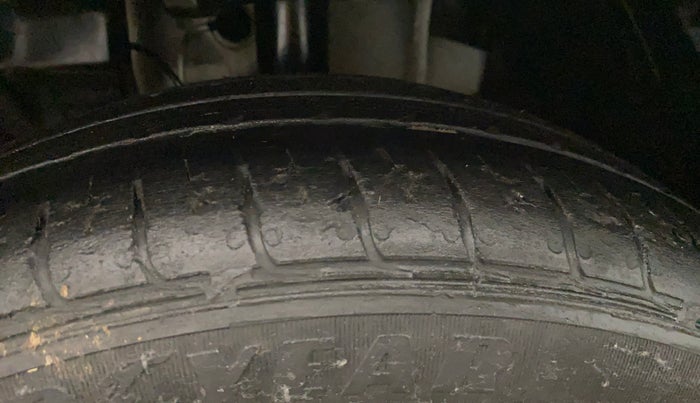 2023 Tata TIGOR XZ PLUS LEATHERETTE, Petrol, Manual, 28,096 km, Left Front Tyre Tread