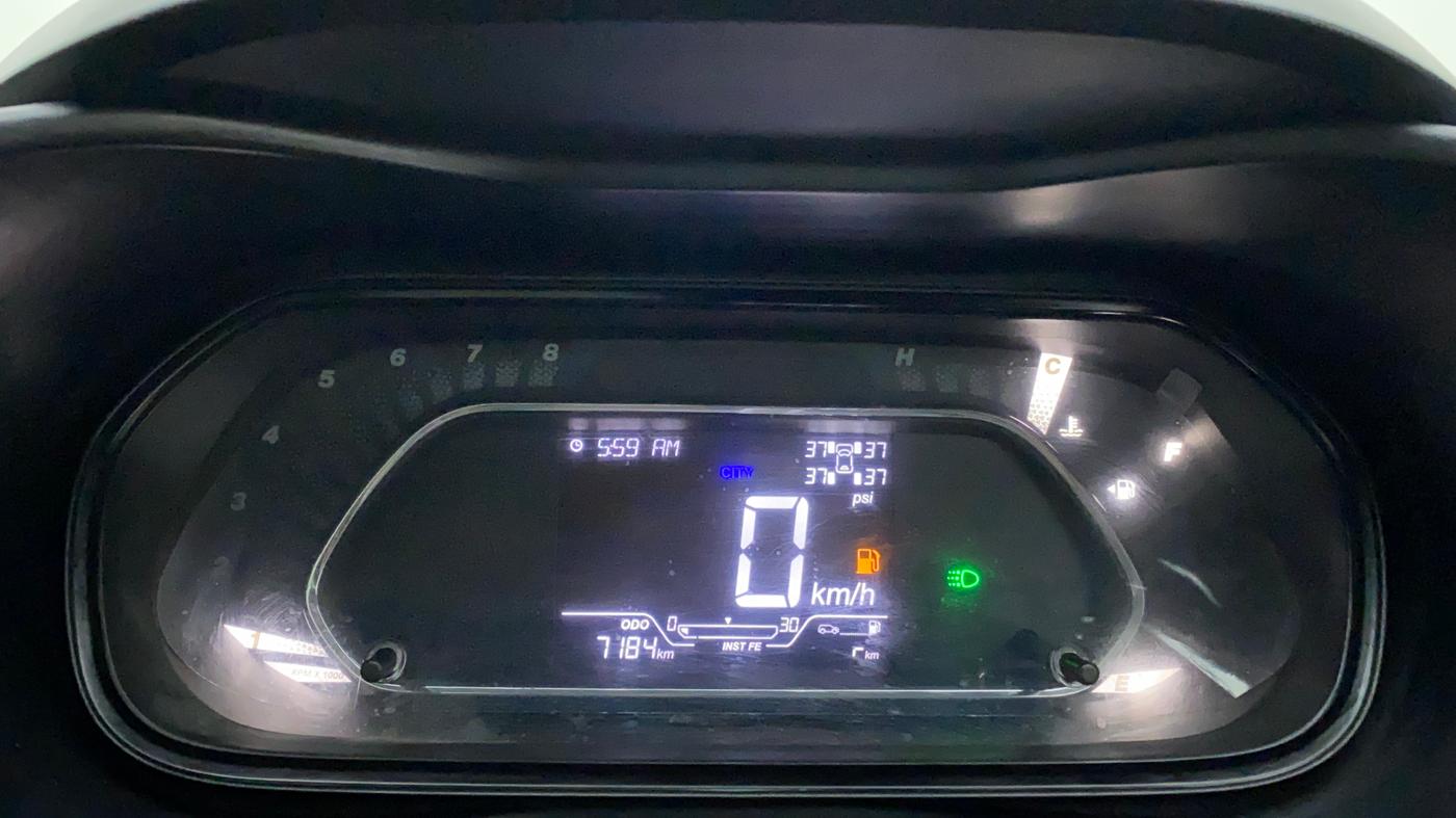2022 Tata NEXON XZ PLUS (HS) PETROL DARK EDITION, Petrol, Manual, 7,184 km, Odometer Image