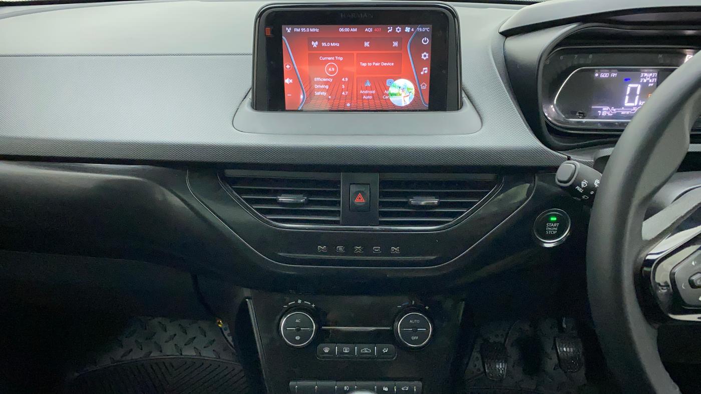 2022 Tata NEXON XZ PLUS (HS) PETROL DARK EDITION, Petrol, Manual, 7,184 km, Air Conditioner