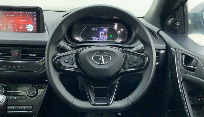 2022 Tata NEXON XZ PLUS (HS) PETROL DARK EDITION, Petrol, Manual, 7,184 km, Steering Wheel Close Up