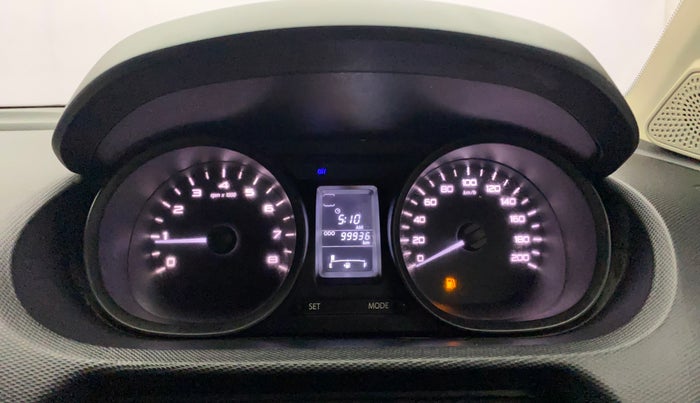 2016 Tata Tiago XT PETROL, Petrol, Manual, 99,935 km, Odometer Image