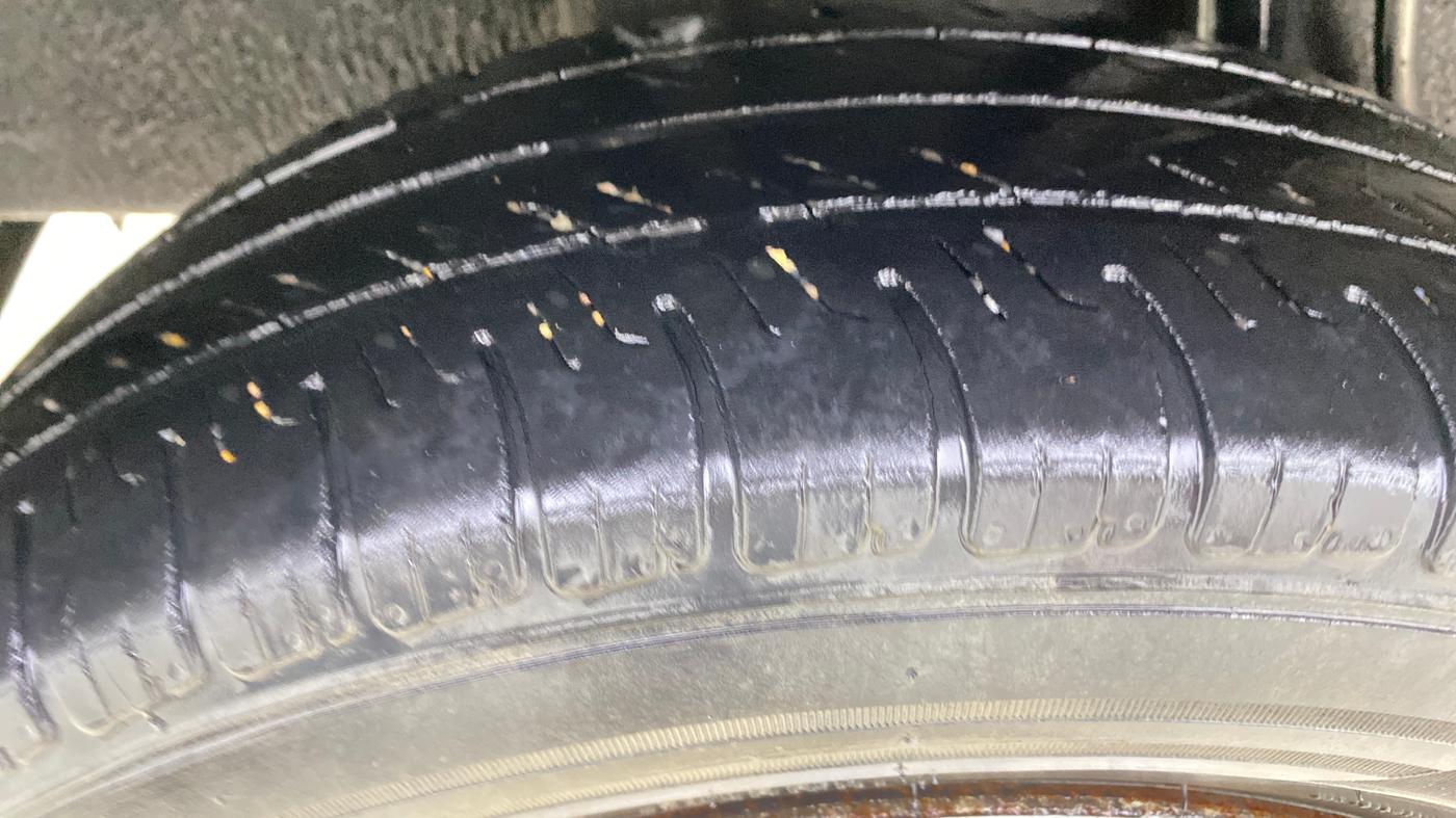2021 Datsun Go A, Petrol, Manual, 77,229 km, Right Rear Tyre Tread