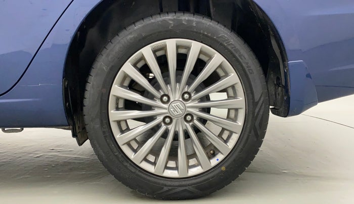 2017 Maruti Ciaz ALPHA  AT 1.4  PETROL, Petrol, Automatic, 85,691 km, Left Rear Wheel